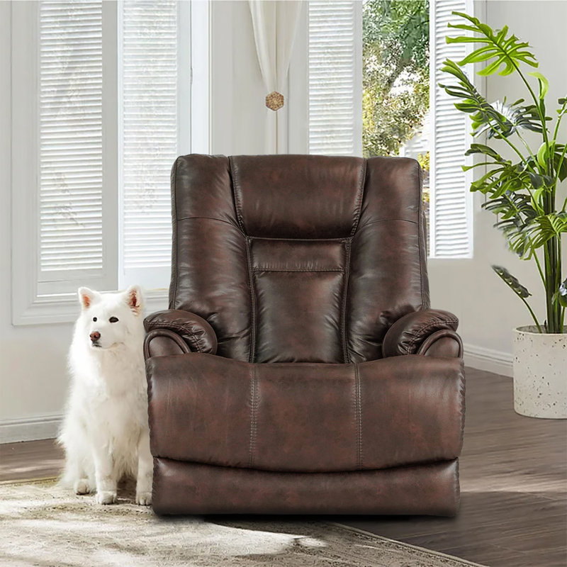 Wayfair brown recliner discount
